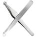 Frcolor 2st nose hair clip made of stainless steel claspers nasal hair cutter hair remover for eyebrows nose hair trimm