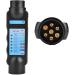12V 7 Pin Trailer Plug Connector - Towing Light Wire Circuit & Blue Wiring Tester for International Shipping - Buy Online on GoSupps.com