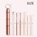 XIAOYAOJING 6PCS Ear Wax Removal Kit with Portable Keychain Storage Box - Chinese Ear Cleaning Tool (Rose Gold) - Buy Online on GoSupps.com