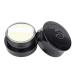 Vintage Rose Loose Powder Dispenser Box with Puff for Skin Care Makeup Storage (Black)