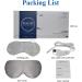 Buy Heated PJYU Silk Eye Mask for Swollen Eyes | Relief for Dry Eyes Blepharitis & Styes | International Shipping - Buy Online on GoSupps.com
