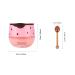 Bee Balm Lip Balm Honey Pot Strawberry with Vitamin E | Hydrating & Preventing Dry Cracked Lips | Exfoliating Lip Scrub with Propolis | Moisturizing Honey Lip Mask | Reduces Lip Lines | Includes Brush - Buy Online on GoSupps.com
