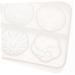 Hohopeti Silicone Mold Biscuit Mold Cooking Supplies Mold for Cooking Lovely Mold Crystal Epoxy 9x6.2cm As Shown - Buy Online on GoSupps.com