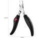 HCHGJKN Nail Clippers 1Pc Toe Nail Clippers Nail Correction Thick Nails Ingrown Toenails Nippers Cutters Dead Skin Dirt Remover Pedicure Care Tool(Schwarz) Black - Buy Online on GoSupps.com