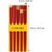 10 Pairs Chopstick for Plastic Reusable Eating Wooden Valentines Chop Red Chopsticks Frying Kitchen Wood Hair Day Tablewares Party Cooking Sticks Wedding Japanese Korean Tableware Kitchenware Rojo - Buy Online on GoSupps.com
