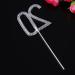 SAFIGLE 3pcs Crystal Cake Decorations Cake Decorating Cupcake Toppers Decorative Cake Pick Rhinestones 20 Birthday Bling Soporte Para Cupcakes 20th Anniversary Cake Toppers Diamond Wedding - Buy Online on GoSupps.com