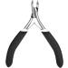 Professional Stainless Steel Nail Skin Pliers - Perfect Manicure & Pedicure Tool for Home & Salon - Black - Buy Online on GoSupps.com