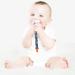 Raxove Baby Pacifier Clips | Durable Fabric Pacifier Strips for Kids & Babies | Secure Bite Toy Attachment - Buy Online on GoSupps.com