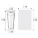 2 PCs Nail Art Stamper Set - Transparent Clear Jelly French Nail Stamping Tools for Perfect Manicures - Buy Online on GoSupps.com