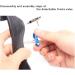 Bibike Presta Valve Extender Kit - Pack of 2, 45mm/80mm Extension Rods with Valve Core Remover Tool - Buy Online on GoSupps.com