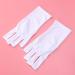 FRCOLOR 3 Pairs Gel Manicure Gloves Chinese Wooden Pillow Uv Shield Glove Silicone Ear Display Nail Cotton Glove Anti Uv Glove Half-Finger Gloves White Thin Section - Buy Online on GoSupps.com