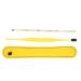 Ear Cleaner Set - 2 Pcs Metal Ear Cleaning Tools with Storage Bag and Brush (Yellow) - Buy Online on GoSupps.com
