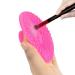 Buy Silicone Makeup Brush Cleaning Pad - 2 Pack with Suction Cup | Portable Scrubber Tool for Effortless Brush Cleaning - International Shipping Available - Buy Online on GoSupps.com