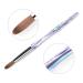 Alexnailart Symphony Handle Acrylic Nail Brush - 8# Manicure Design Tool for Precision Nail Art - Buy Online on GoSupps.com