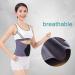 Back Support Back Brace Lumbar Support Breathable Lower Back Spine Decompression Waist Trainer Belt for Men and Women Back Support Belt(Medium) Medium Black - Buy Online on GoSupps.com