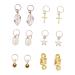 Didiseaon 1 Hair Extension Ring Hair Jewelry Rings Arm Makeup Cleaner Hair Accessories for Braids Metal Hair Claw Clips Hair Braid Rings Hair Clip Hair Headdress To Weave Wig