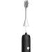 AGOAL Electric Toothbrush - Rechargeable Power Toothbrush for Adults | Ultra Cleaning with 4 Modes | 2 Dupont Brush Heads | Waterproof IPX7 | S4 Black - Buy Online on GoSupps.com