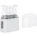Portable Mini Pump Bottle Set for Travel - Lightweight & Convenient Essentials in Light Gray - Buy Online on GoSupps.com