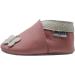 Mejale Soft Leather Slippers for Children 12-18 Months - Rose Papillon | First Steps Shoes - Buy Online on GoSupps.com