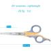 LIVINGO Professional Pet Grooming Scissors for Cats & Dogs - Titanium Coated Trimming Shears, Safe Rounded Tip, Micro Serrated Blades - 2 Pack 6.5 inch - Buy Online on GoSupps.com