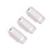 Wig Clips with Rubber Snap Clips - 24 Pieces 32mm Blonde 9-Tooth Wig Combs for Secure Hairpieces | International Shipping - Buy Online on GoSupps.com
