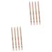 FOMIYES 8 Pcs Concealer Pen Pot Concealer Make up Concealer for Face Highlighter Eye Concealer Wooden