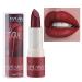 AKARY Matte Nude Lipstick  Bold & Intense Nudes Paper Tube Lipsticks Smooth Velvety Lip Gloss  Long Lasting Lip Stick Non-Stick Cup Not Fade Nude Lip Stick  Senior Matte Lip Makeup Gifts for Women and Girls 08 Dark Red