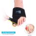Toe Separator & Correction Set: 1 Pair Bale Toe Gladder + 3 Silicone Gel Separators - Perfect for Toe Alignment & Comfort - Buy Online on GoSupps.com
