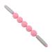 Muscle Roller Stick |Muscle massage stick |Body Massage Roller Stick |Body Massage Sticks Tools Deep Tissue Body Roller Instant Effective Igel Massage Tools for Legs 5 Balls - pink