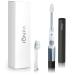 IONIC KISS IONPA DM Black Compact Ionic Power Electric Toothbrush with Travel Cap Brushing Timer 2 Modes 2 Soft Extended Filament Brush Heads Made in Japan KISS You Outdoor DM-011BK