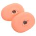 Hemoton 1 pair Eye Practice Eyeshadow Training Boards Makeup Skin Model Silicone Models Eyebrow 7.70X5.70X1.50CM As Shown