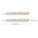 FRCOLOR 2 Pairs Crystal Hair Pins | Sparkle Rhinestone Bobby Pins for Women | Decorative Hair Clips (AB Rhinestone) - Buy Online on GoSupps.com
