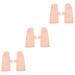 minkissy 3 Pairs Sun Protection Half Finger Gloves Uv Gloves Gloves Uv Prevention Gloves Protective Gloves Sun Gloves Nail Lamp Gloves Hand Gloves Hand Guard Summer Miss Nylon