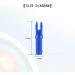 Yls 30Pcs Archery Arrow Nocks - 0.246 Inserts for 6.20mm Carbon Arrows - DIY Blue Nocks for Hunting and Shooting - Buy Online on GoSupps.com