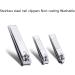 Manicure Set Professional Nail Clippers Set in One Stainless Steel Pedicure Kit Nail Clipper Set Suitable as a Gift (Color : Black B) - Buy Online on GoSupps.com