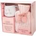 Hot Chocolate Mug Gift Set with Water Bottle, Marshmallows & Candy Cane - Cozy Gift for Women, Teen, Adults (Pink) - Buy Online on GoSupps.com