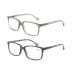 Kodilin frameless reading glasses women anti blue light reading aid borderless reading glasses for men metal reading glasses for computers gray and tortoise 1.0 x