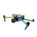 MightySkins Carbon Fiber Skin Compatible with DJI Air 3 - Rainbow Streaks | Protective Durable Textured Carbon Fiber Finish | Easy to Apply