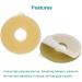 Ostomy Barrier Rings 2mm-10pcs | No Leaking Barrier Extenders for Colostomy Bags, Pack of 10 - Buy Online on GoSupps.com