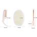 4-Piece Natural Loofah Exfoliating Back Scrubber Set with Long Wooden Handle - Double-Sided Bath Sponge Pad for Shower and Spa - Buy Online on GoSupps.com