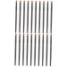 Healeved 20 Pcs Nose Shadow Brush Eye Beauty Brush Creme Blush Portable Makeup Brush Black Wooden Handle