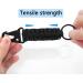 5-Piece Paracord Key Pendant Set | Senhai Carabiner & Braided Keychain | Ideal for Outdoor Camping Fishing & Men s Gear - Buy Online on GoSupps.com