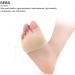 Pair Toe Separator Socks | Hallux Valgus Corrector & Bunion Splint Night Support for Hammer Toe & Overlapping Toes (Size S) - Buy Online on GoSupps.com