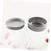 FRCOLOR Cosmetic Jars Travel Containers for Toiletries Travel Glass Butter Cream Oil Pastels Travel Jars for Creams Cream Jars with Lid Tea Pomade Aluminium Tin Travel Can - Buy Online on GoSupps.com