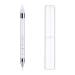 Nail Strass Picker Tool double -sided wax pencils with manicure wax head Point drilling pencil colorful pencils for rhinestones diamond painting street pencils with storage box (white)