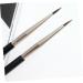 HAPINARY 2pcs Eye Makeup Tools Makeup Brushed Horsehair Eyeshadow Crease Brush Beauty Brush Pen Wooden - Buy Online on GoSupps.com