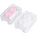JECOMPRIS 4-Piece Mini Container Set for Colored Contact Lenses - Ideal Housing for Outlier Contacts & Kids - Japanese Style Glove Clips - Buy Online on GoSupps.com