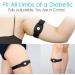 Mesh Breathable Armband for Freestyle Libre 1 & 2 14 Day Sensor - Adjustable Diabetic Holder - Black - Buy Online on GoSupps.com