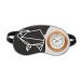 Origa Pig Geometric Shape Sleep Eye Head Clock Travel Shade Cover