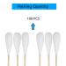 6 Inch Cotton Swabs - 100pcs Large Size for Pets Gun Cleaning & Makeup | Best Quality Swabs - Buy Online on GoSupps.com